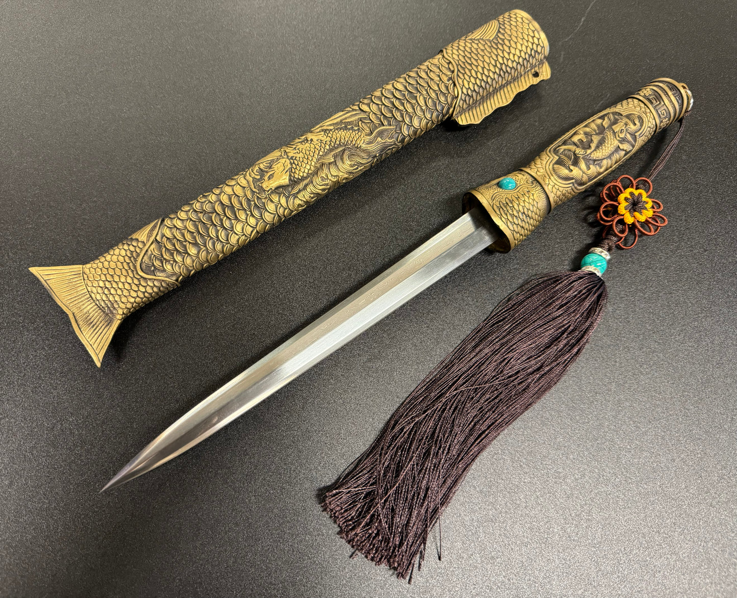 Phoenix Armory Golden Carp Dagger