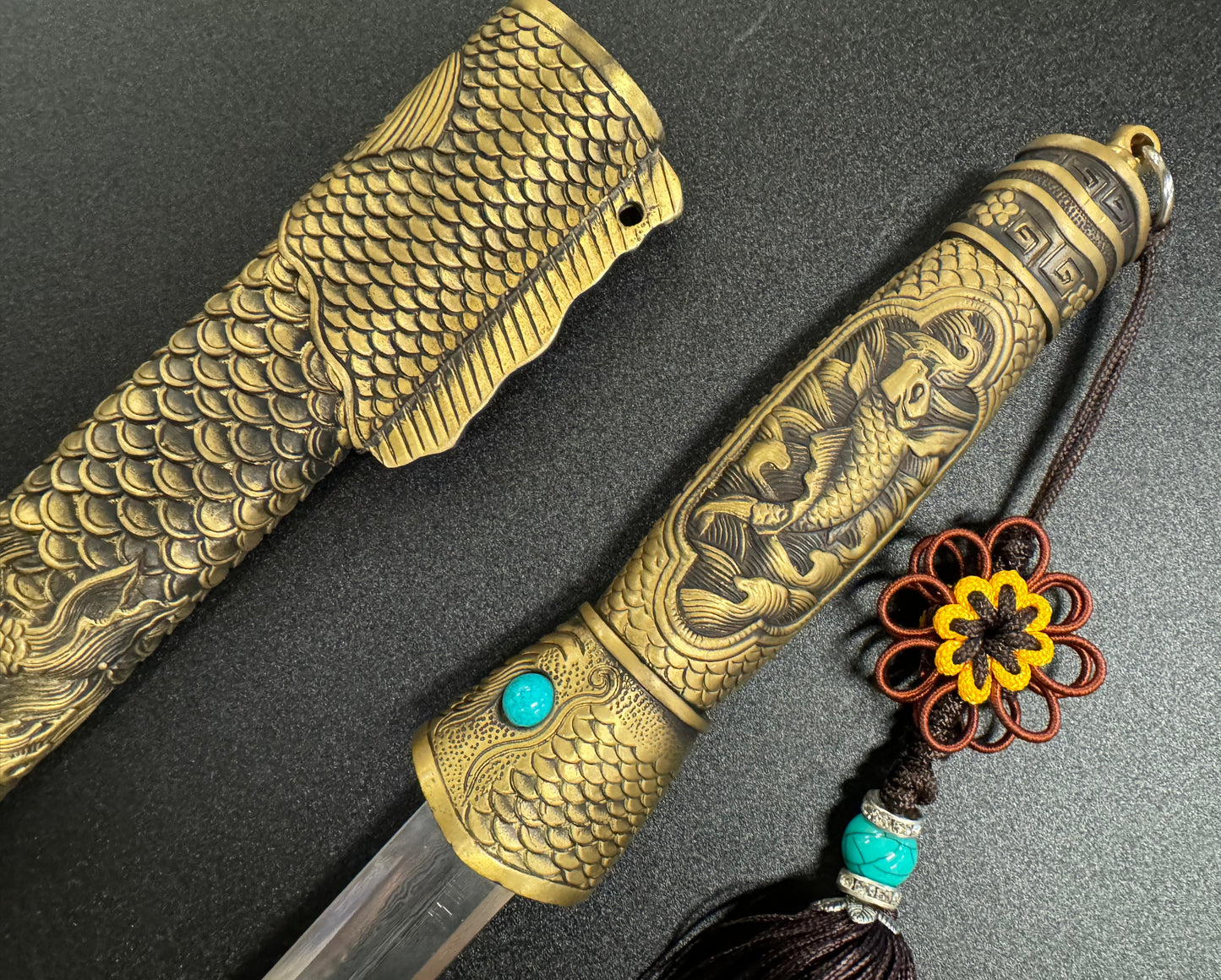 Phoenix Armory Golden Carp Dagger