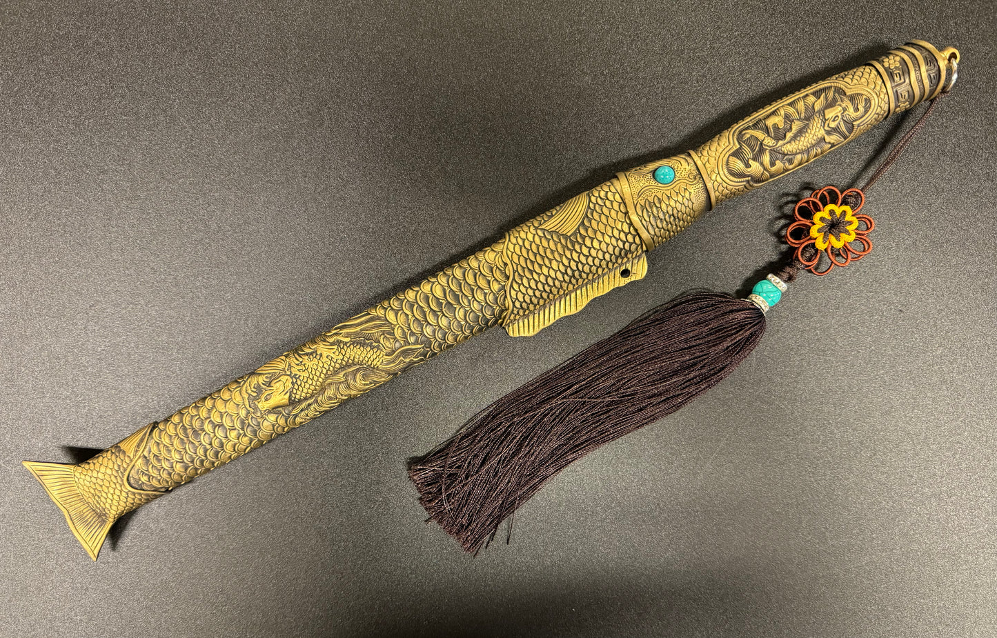 Phoenix Armory Golden Carp Dagger