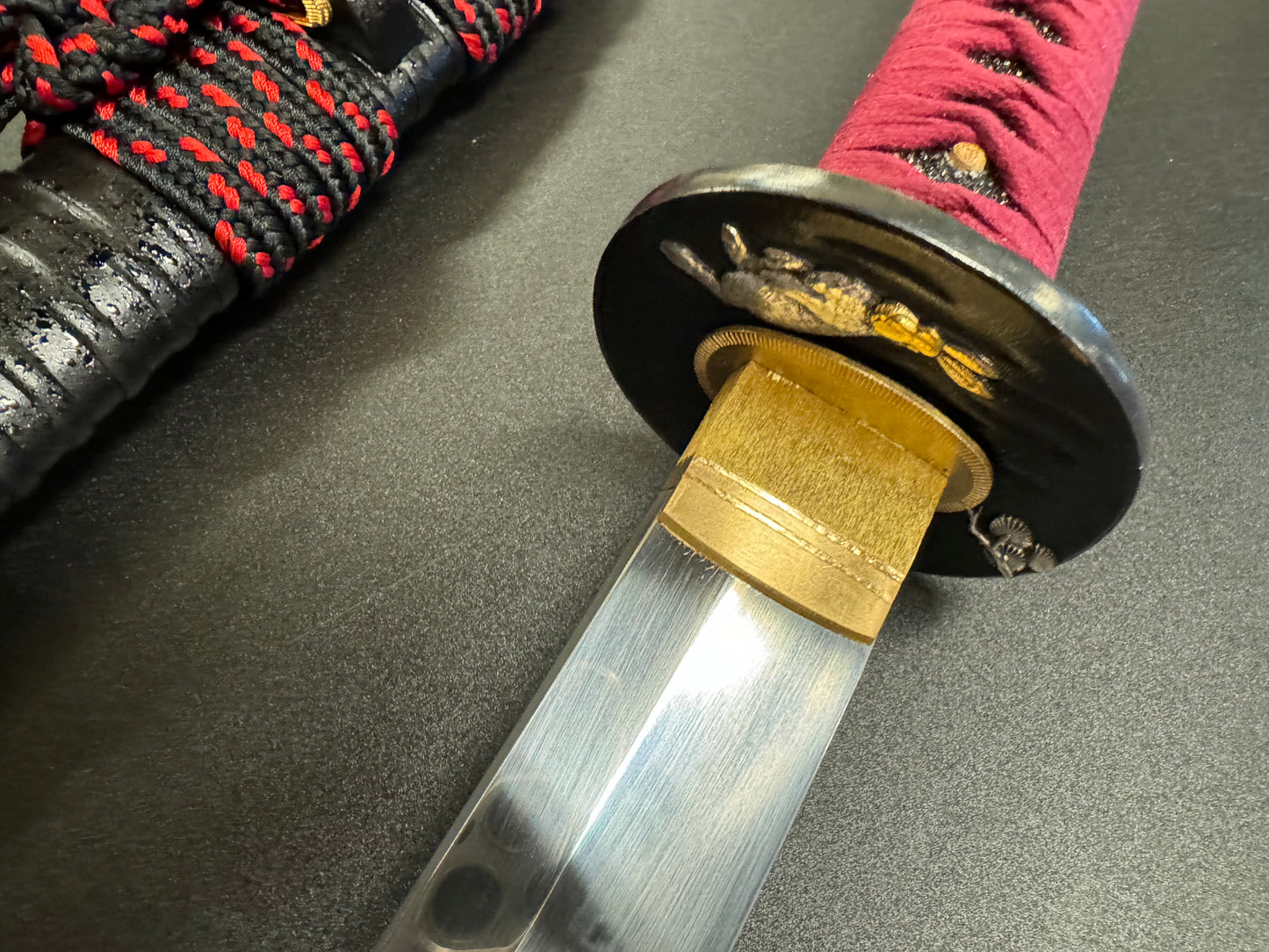 Legacy Blades Crimson Reaper O-Katana - Choji Hamon, Koshizori 1095