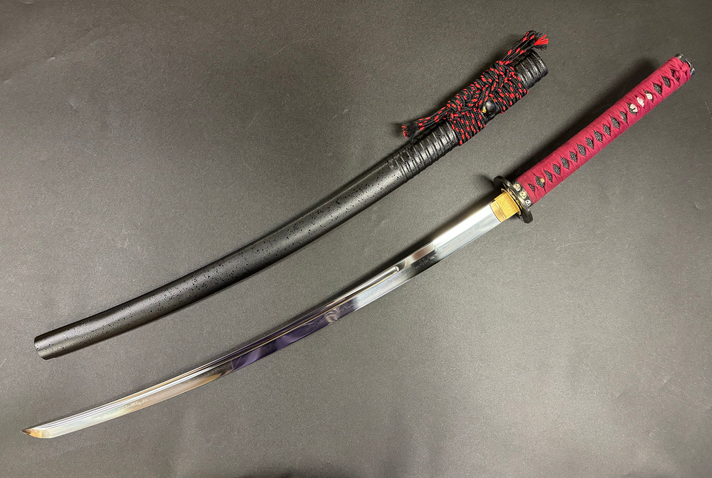 Legacy Blades Crimson Reaper O-Katana - Choji Hamon, Koshizori 1095