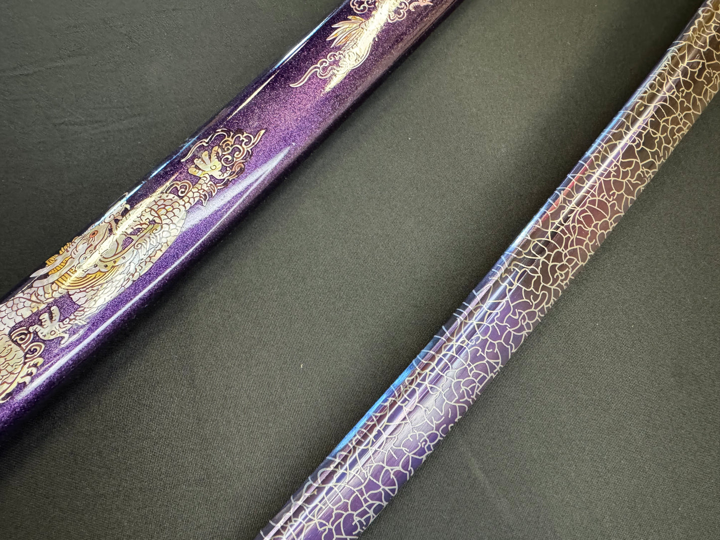 Phoenix Armory Katana - Purple Dragon 65Mn