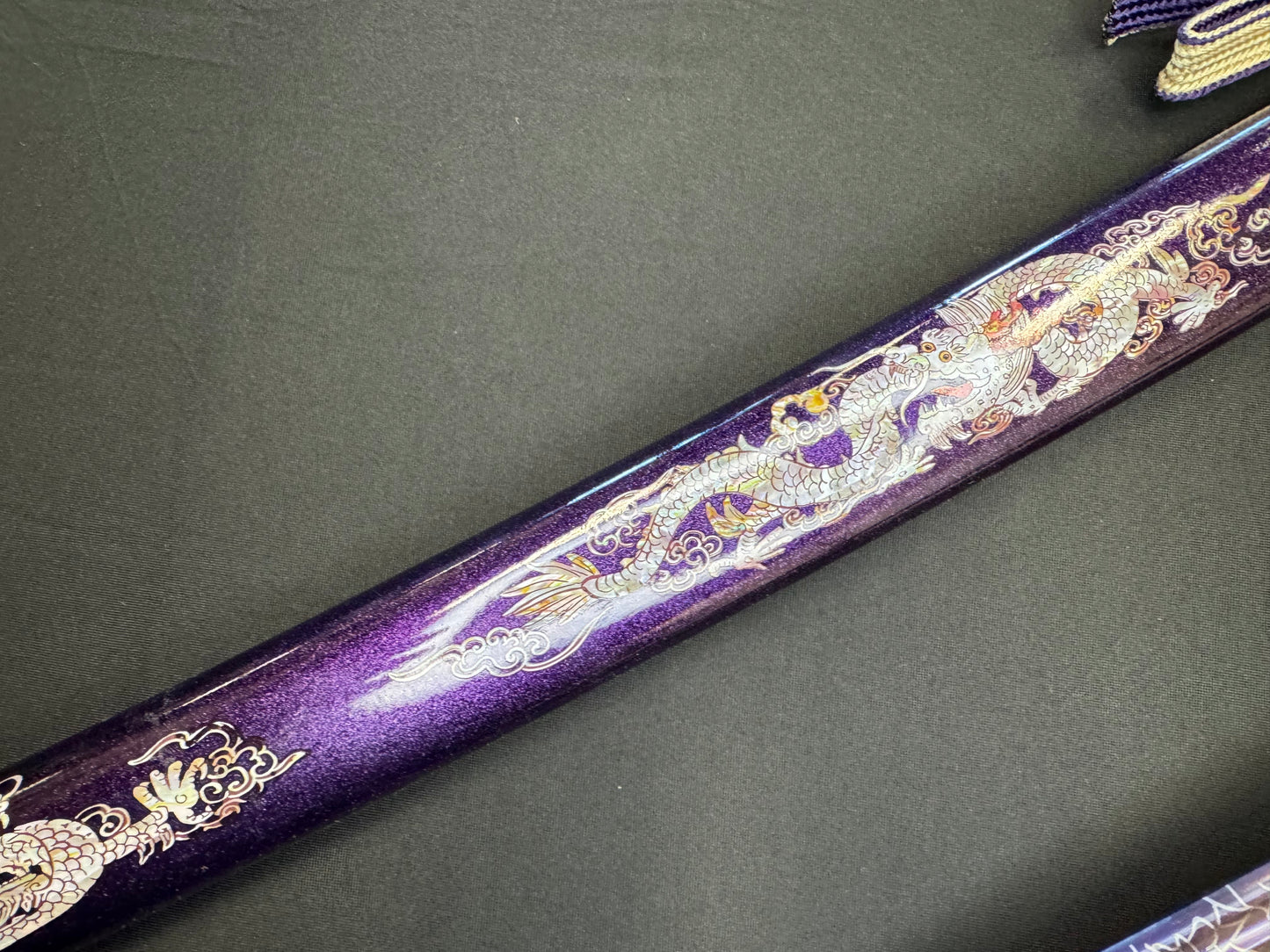 Phoenix Armory Katana - Purple Dragon 65Mn