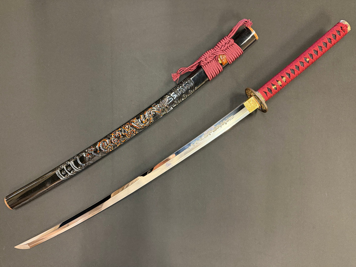 Phoenix Armory Katana - Bloodclaw Orishigane/Tamahagane Clay-Tempered Folded