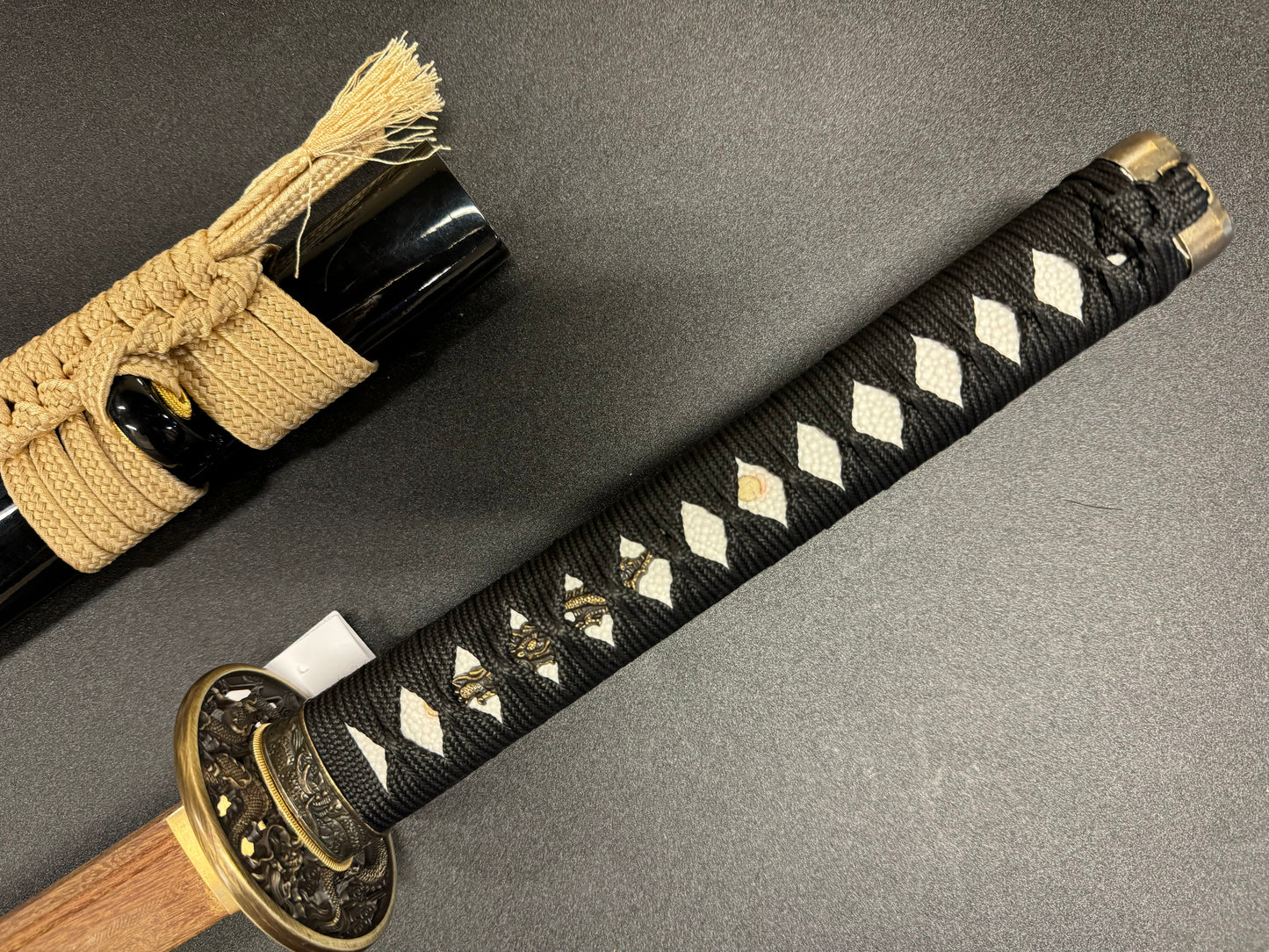 Phoenix Arms Etched Dragon Wooden Katana Takemitsu