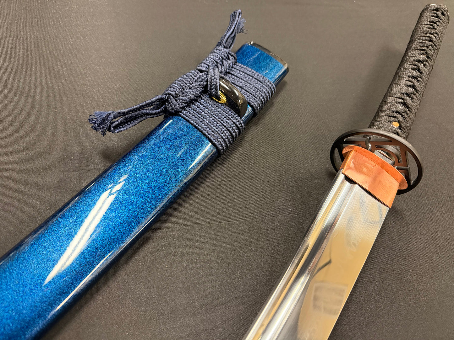 Legacy Steel O-Katana Titan Stout - Bo-hi, Choji Hamon, 1095 clay tempered