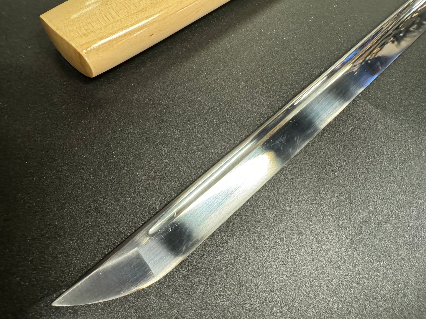 Phoenix Arms Natural Hardwood Chokuto 65Mn Shirasaya