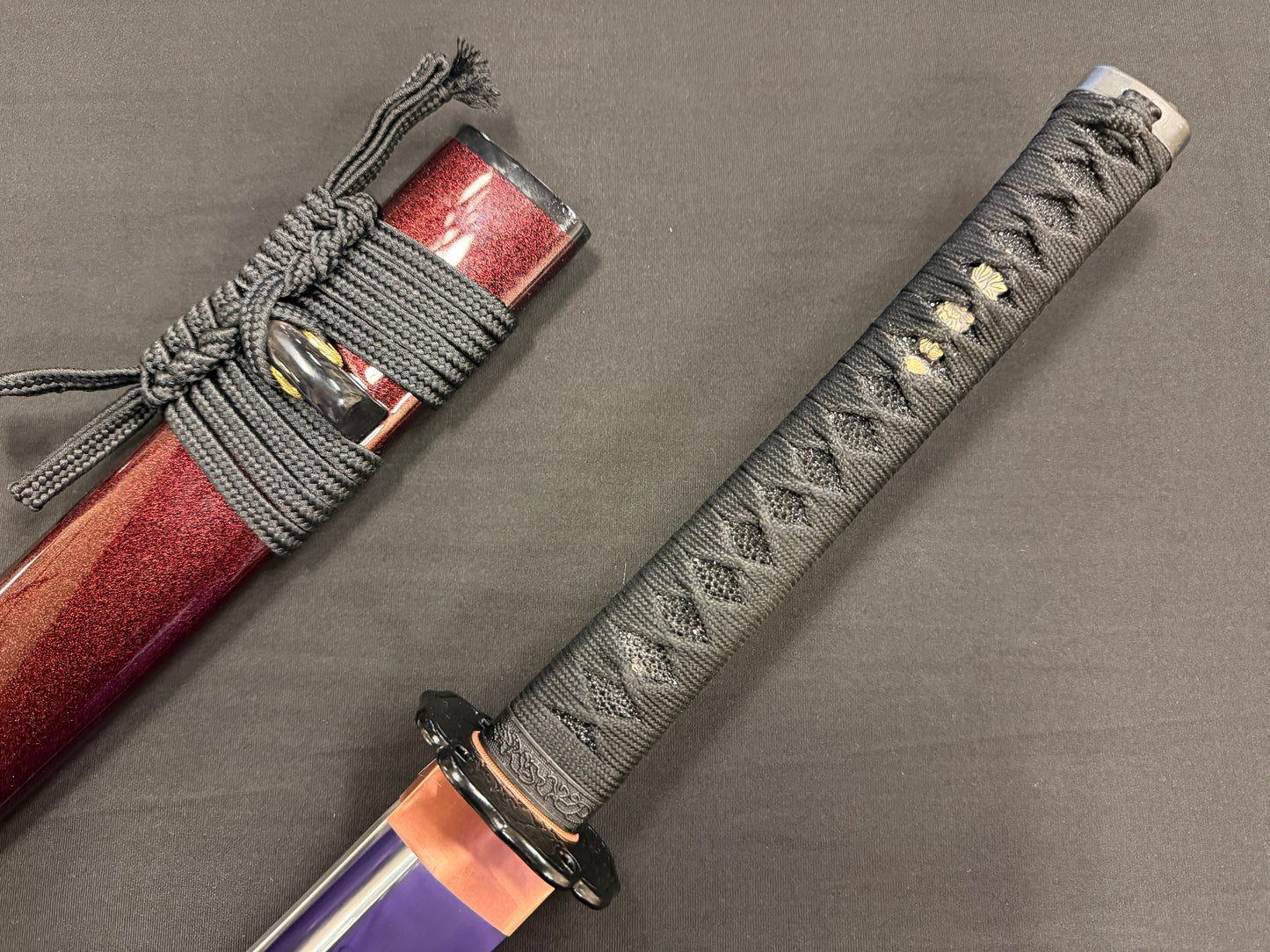 Legacy Steel O-Katana Titan Stout - Bo-hi, Choji Hamon, 1095 clay tempered