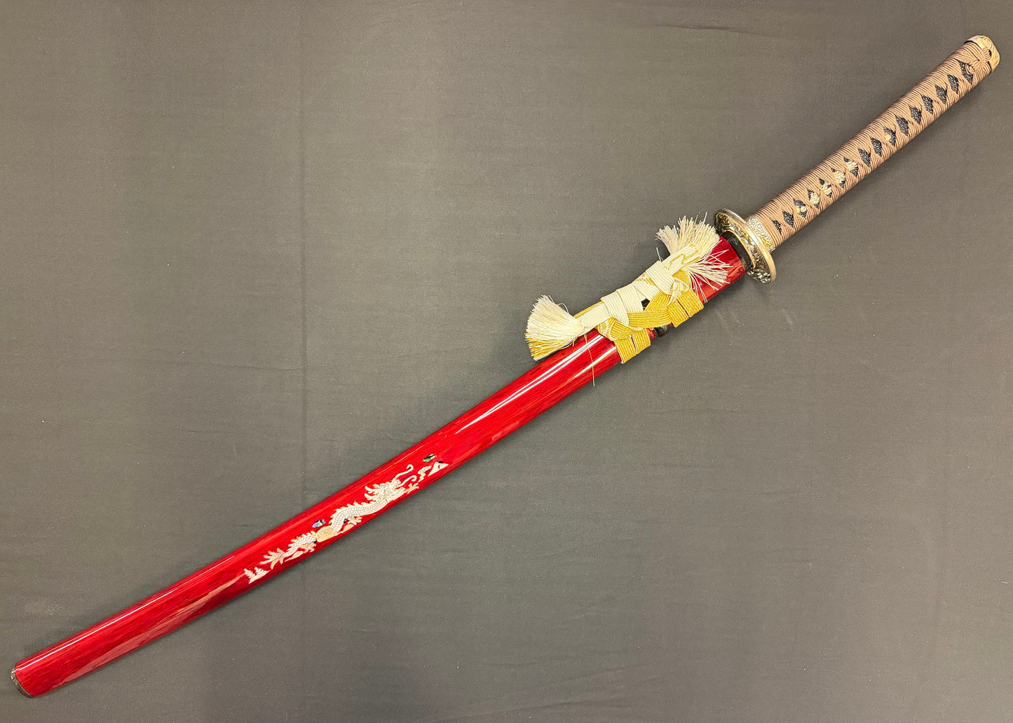 Phoenix Armory Katana - Scarlet Guardian Orishigane/Tamahagane Clay-Tempered Folded