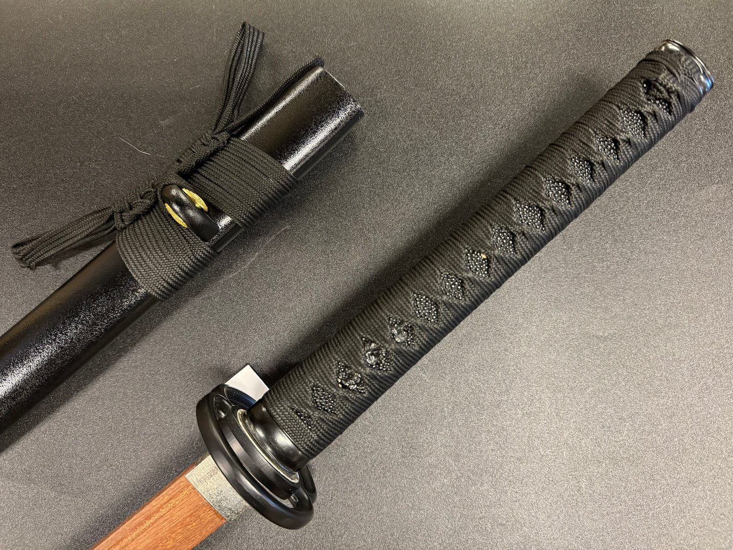 Phoenix Arms Takemitsu Katana - Black Musashi Wood Blade