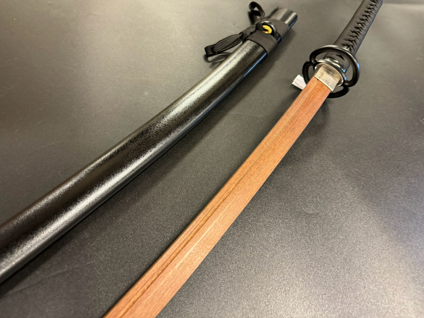 Phoenix Arms Takemitsu Katana - Black Musashi Wood Blade