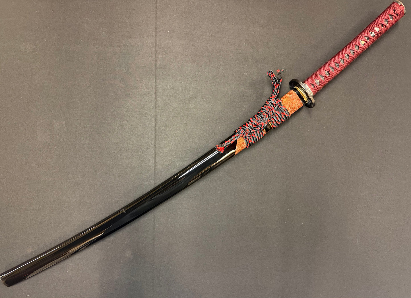 Legacy Steel Craftsman Elite Katana - Crimson Guardian folded 1095
