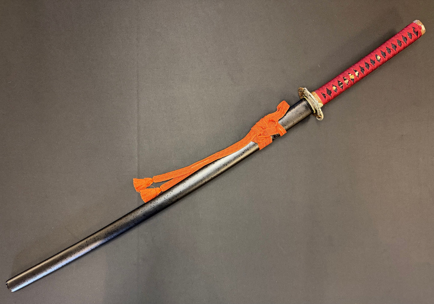 Phoenix Armory Gemini Series Twin Edge Katana - Crimson Phoenix T10