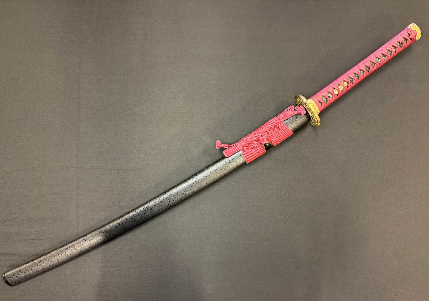 Cloudhammer Katana - Crimson Blossom Elite - sx105v Japanese tool Steel