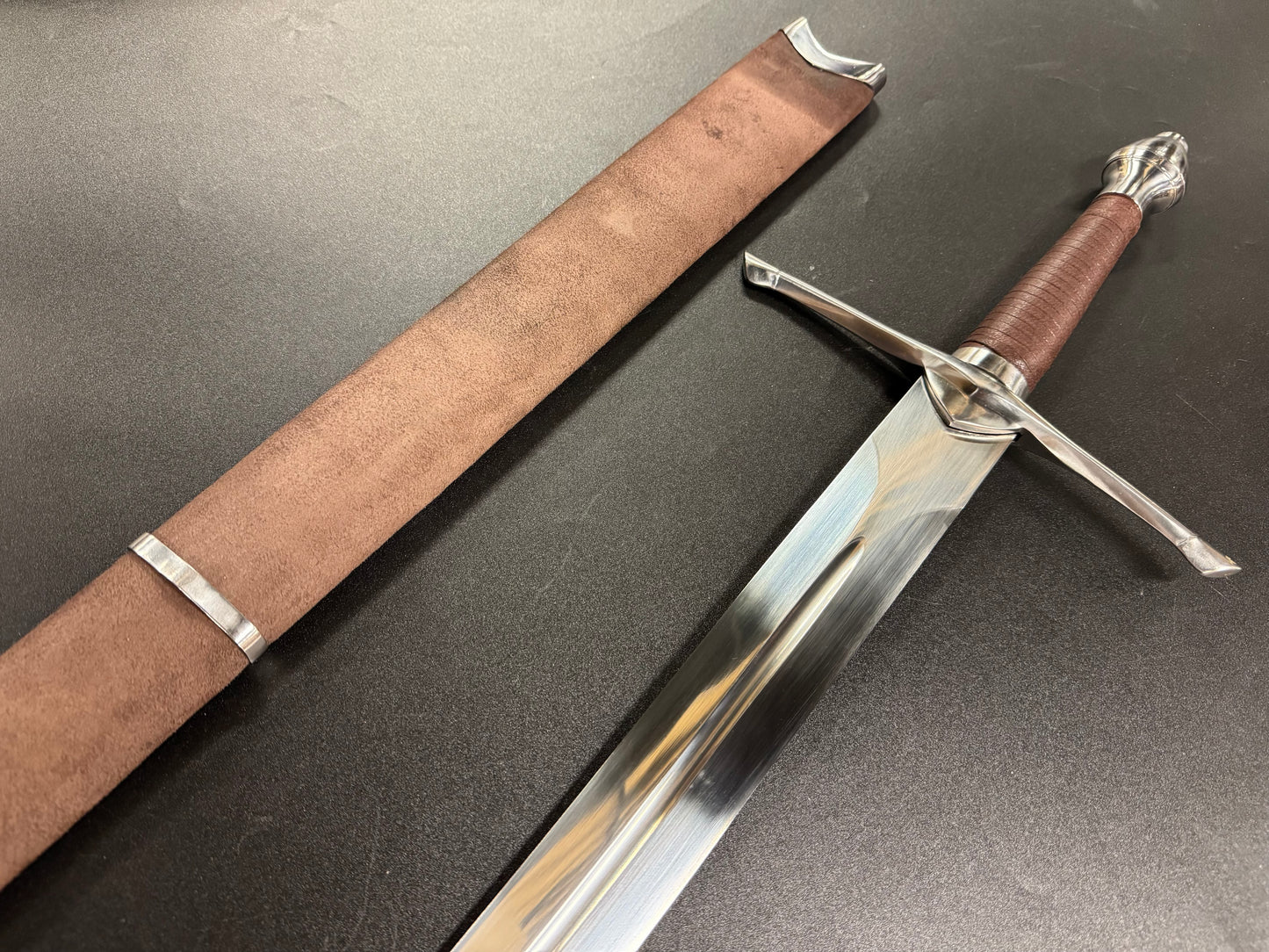 Ryansword Lord of the Rings Strider Sword European Medieval Long Sword 1095