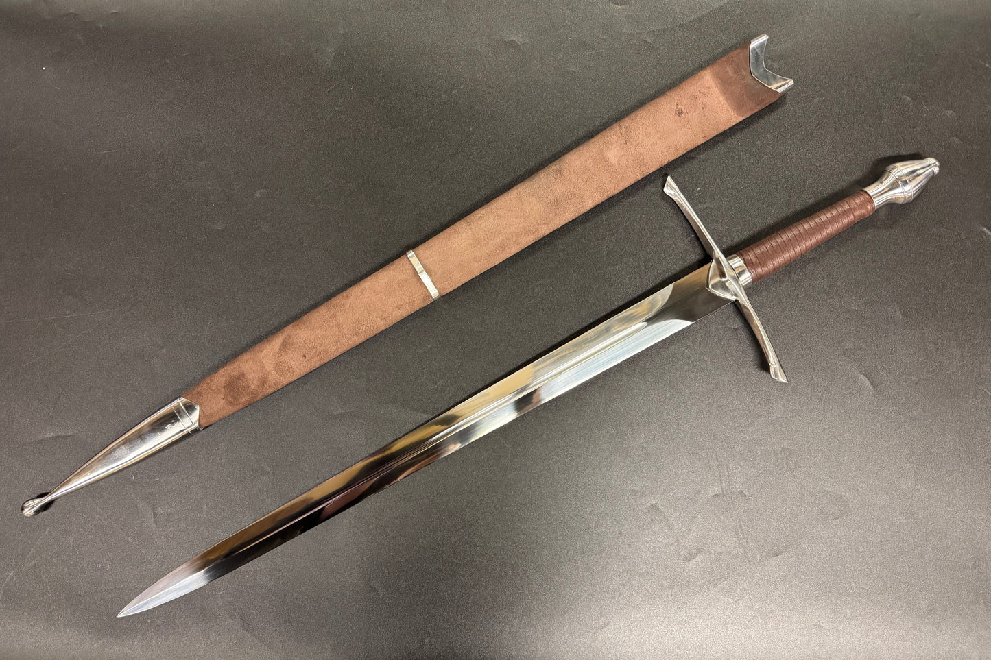 Ryansword Lord of the Rings Strider Sword European Medieval Long Sword 1095