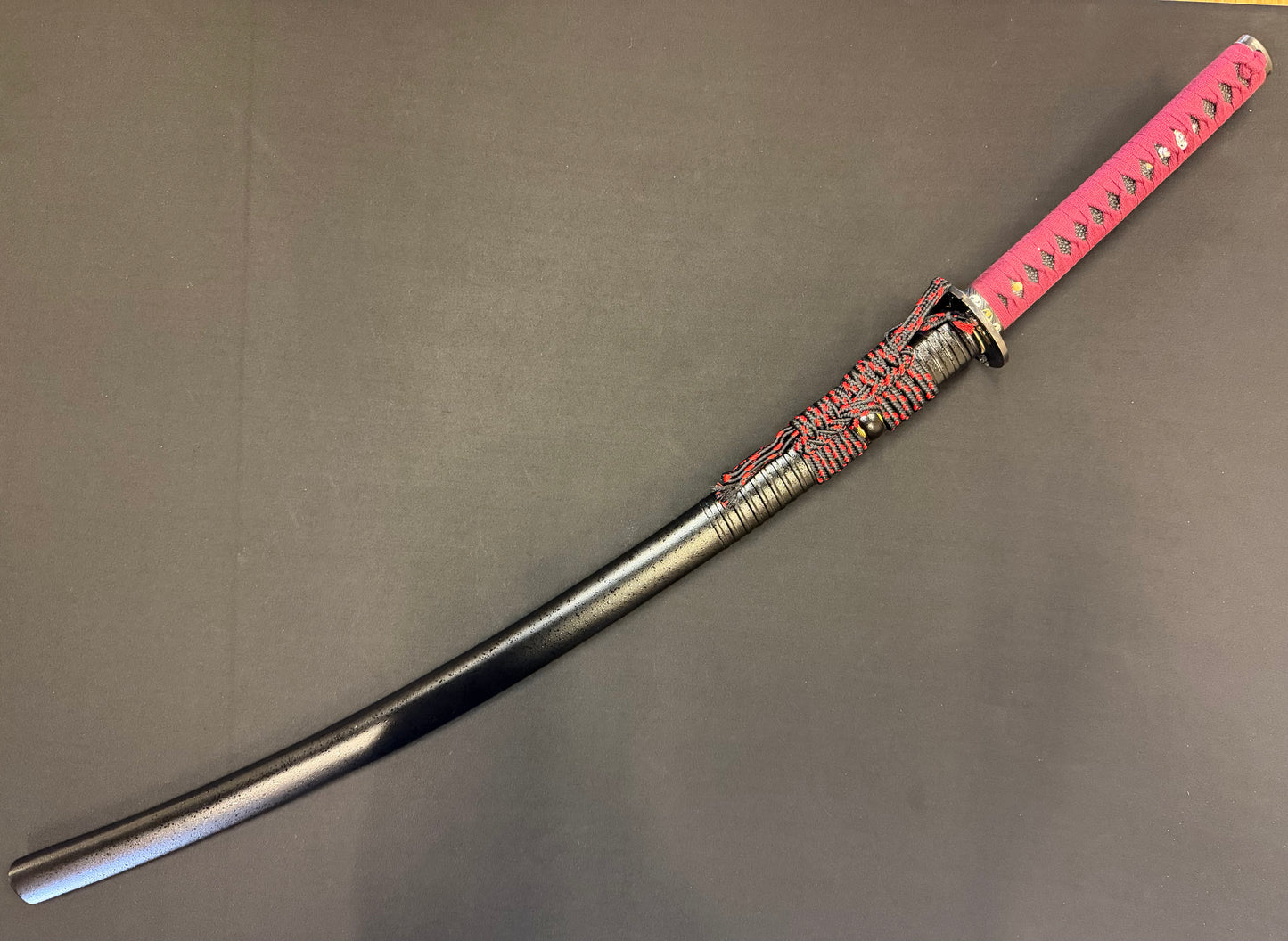 Legacy Steel Crimson Tiger Reaper Katana - 1095 Clay Tempered Okissaki