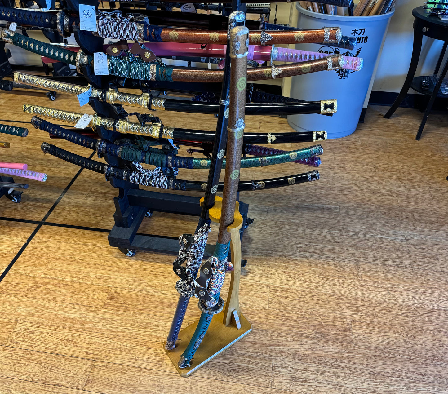 Phoenix Arms Natural Tachi Stand - Single and Double Option
