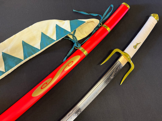Phoenix Arms Samurai Champloo Mugen's Typhoon Swell Katana T10 Clay-tempered