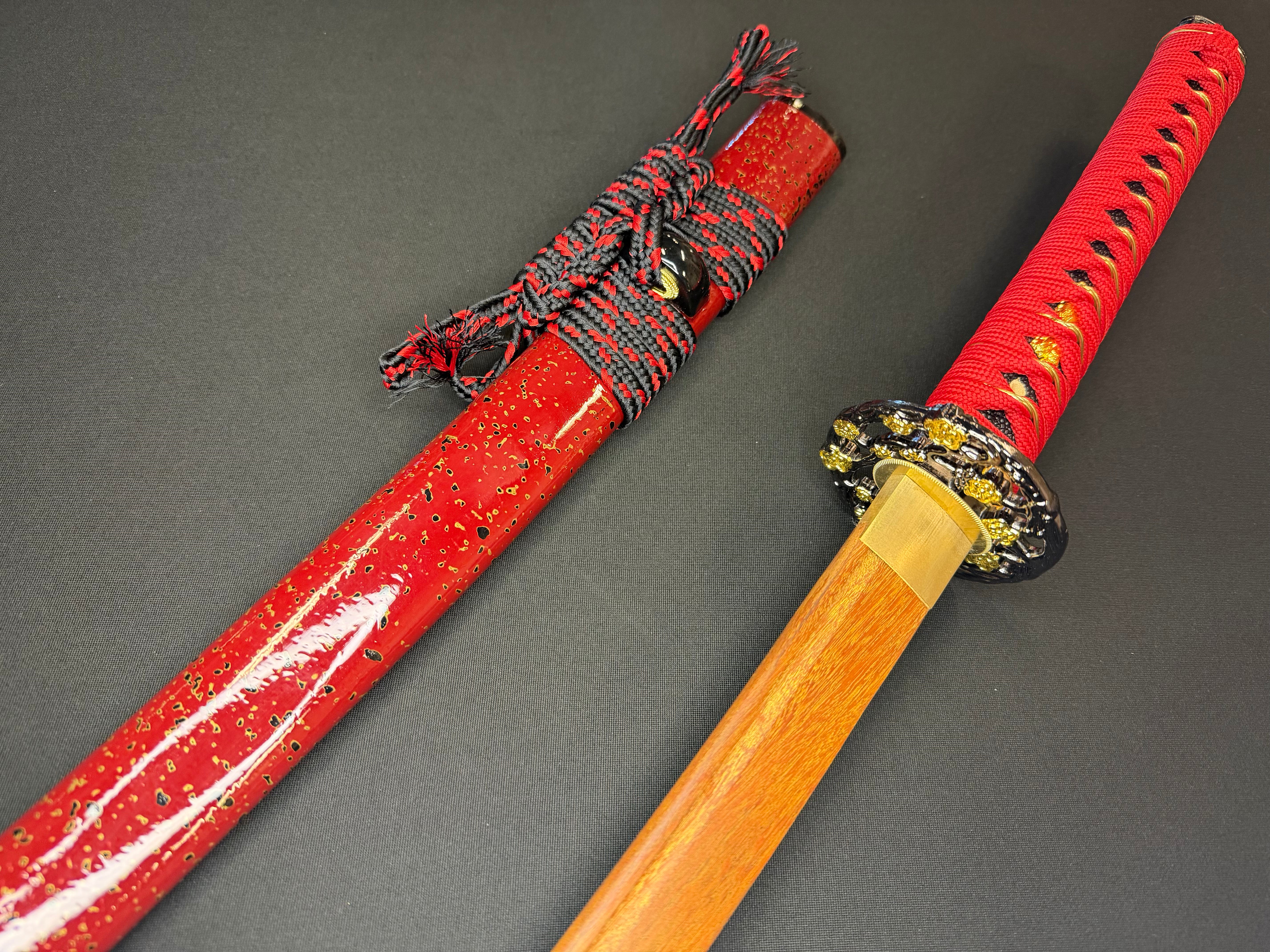 Phoenix Arms Takemitsu Katana - Red Plum Wood Blade – RVA Katana