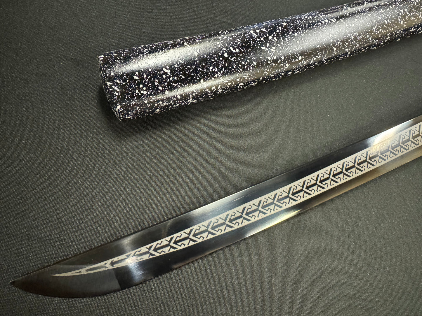 Phoenix Armory Katana - Black Dragonblade 65Mn