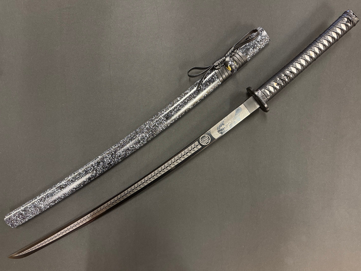 Phoenix Armory Katana - Black Dragonblade 65Mn