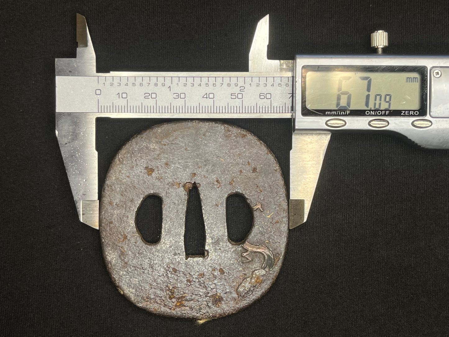 Antique Japanese Tsuba - Iron Handguard #006 Unverified