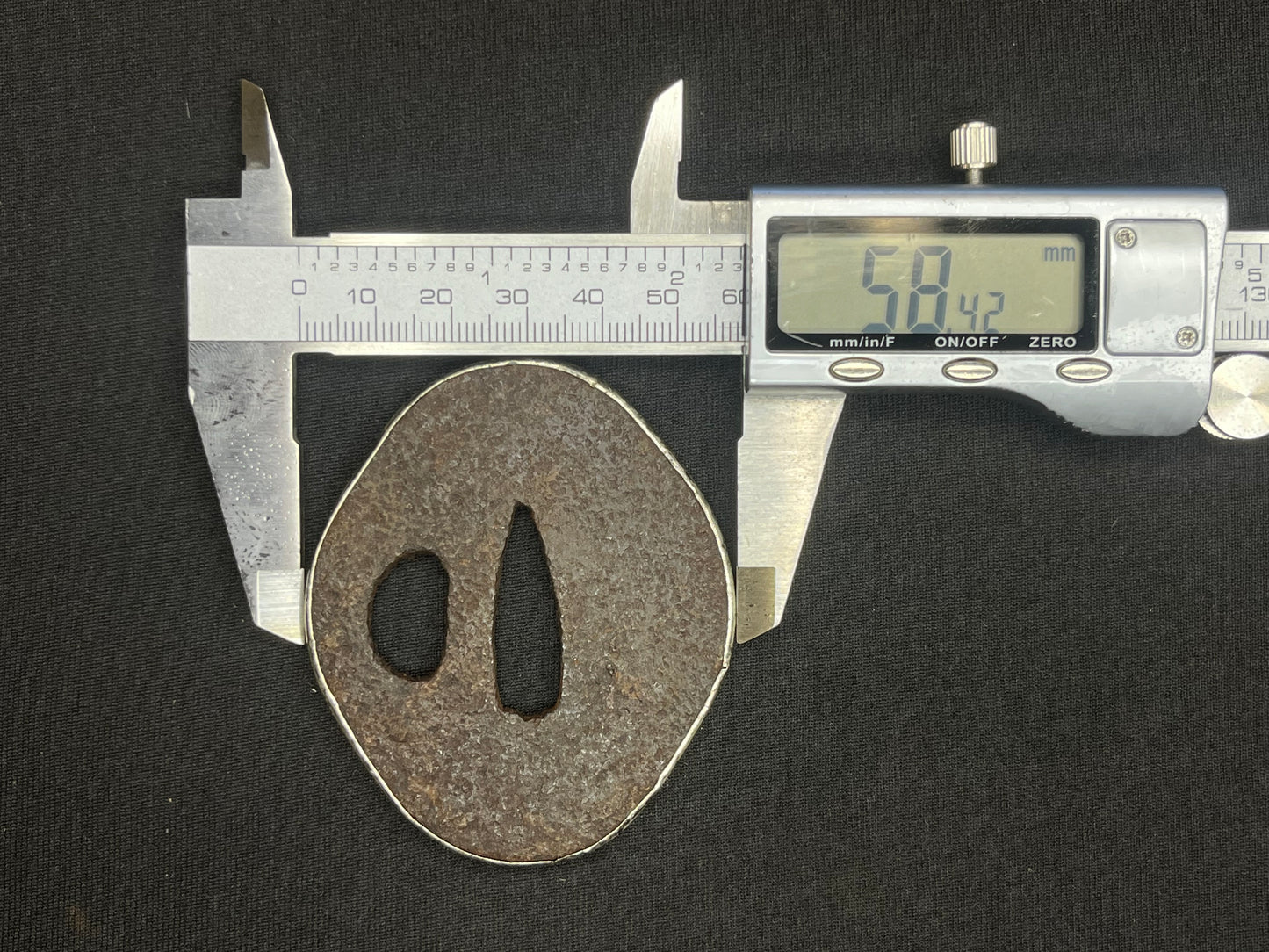 Antique Japanese Tsuba - Iron Handguard #007 Unverified