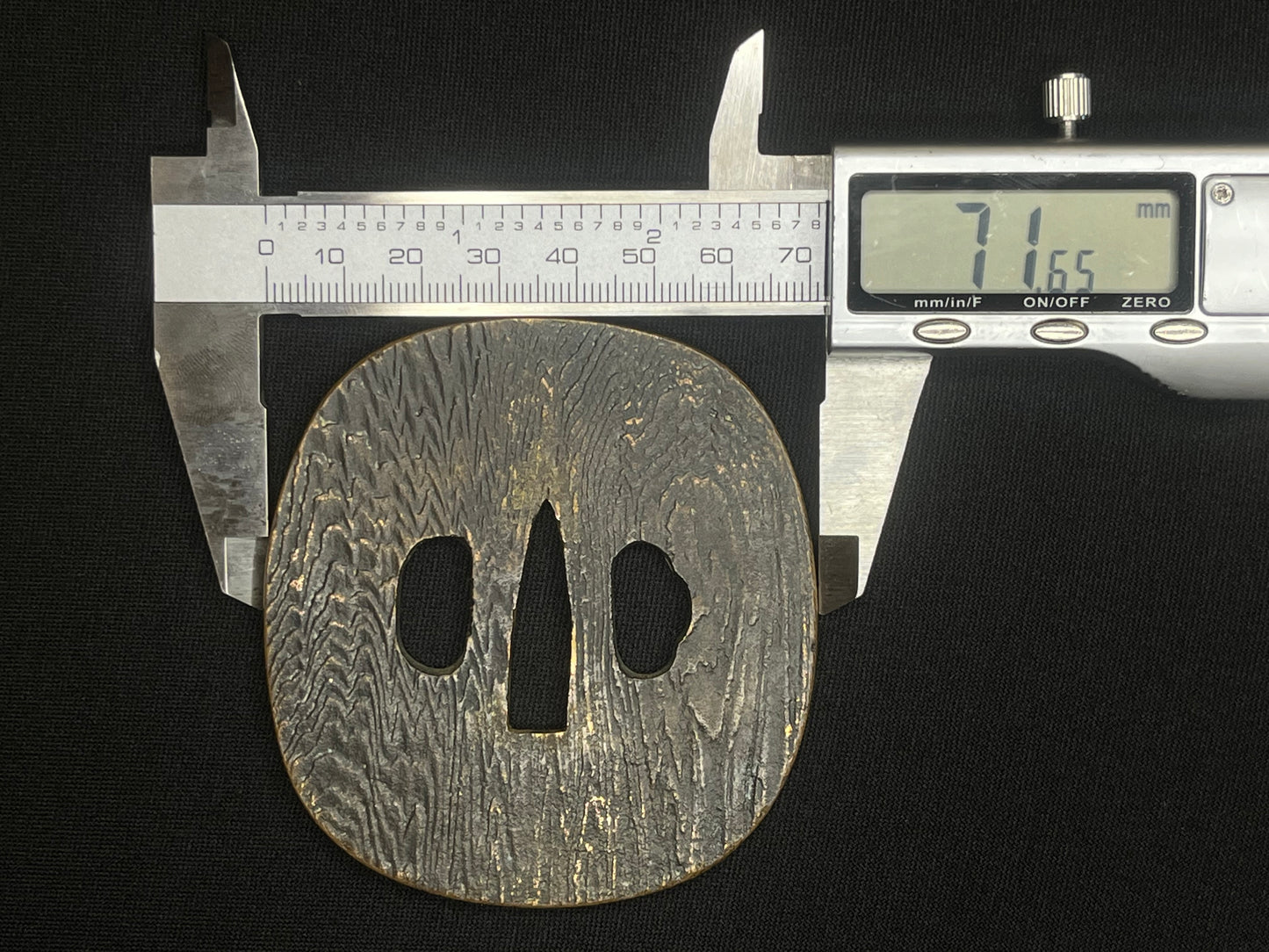 Antique Japanese Tsuba - Iron Handguard #010 Unverified
