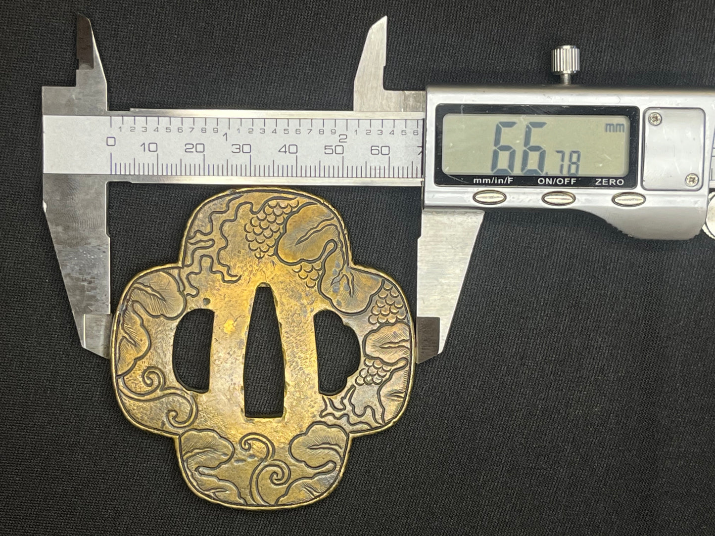 Antique Japanese Tsuba - Iron Handguard #015 Unverified