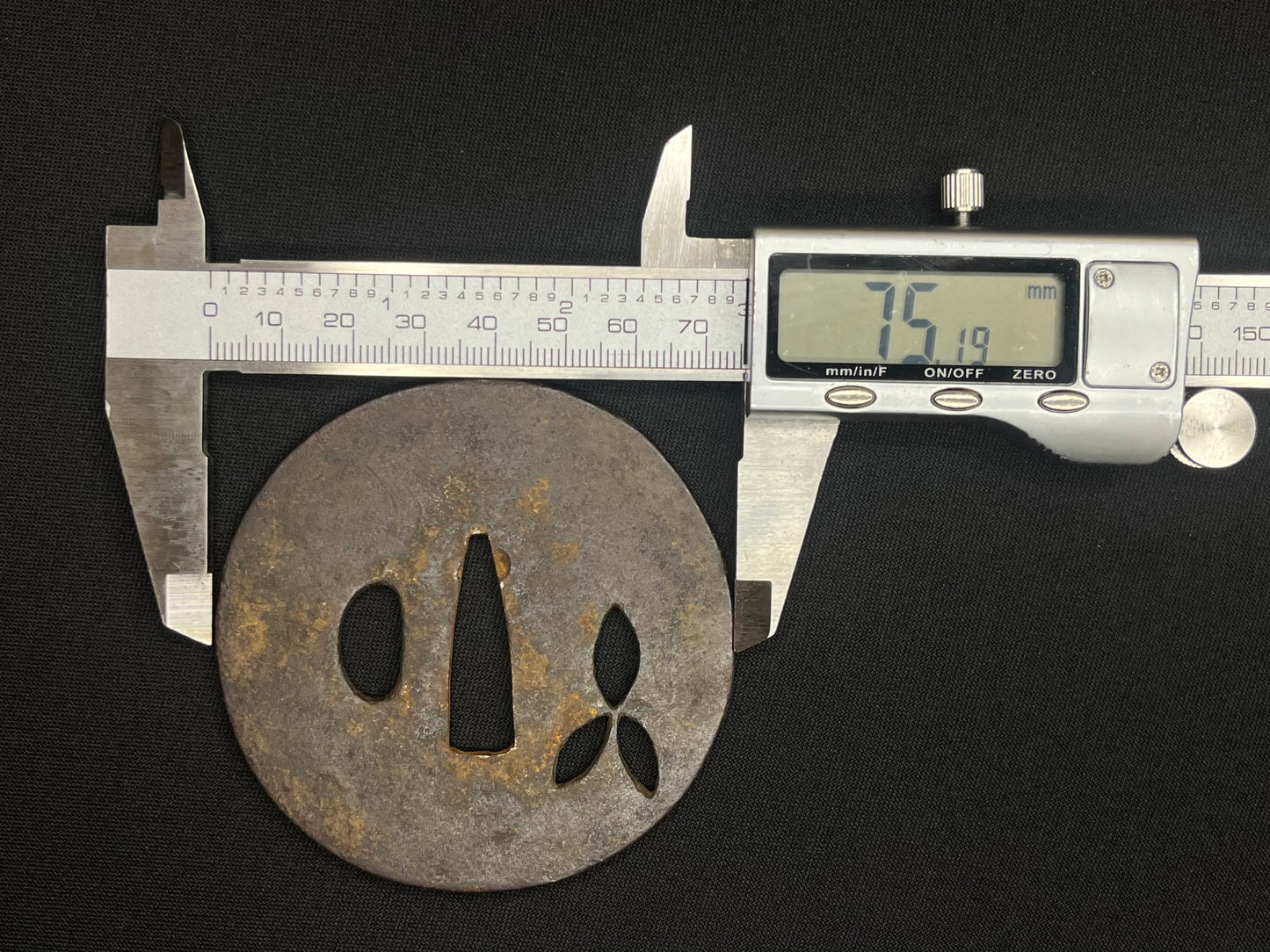 Antique Japanese Tsuba - Iron Handguard #016 Unverified