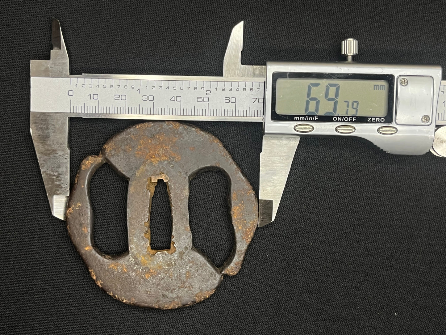 Antique Japanese Tsuba - Iron Handguard #017 Unverified