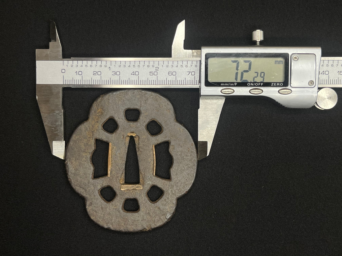 Antique Japanese Tsuba - Iron Handguard #018 Unverified