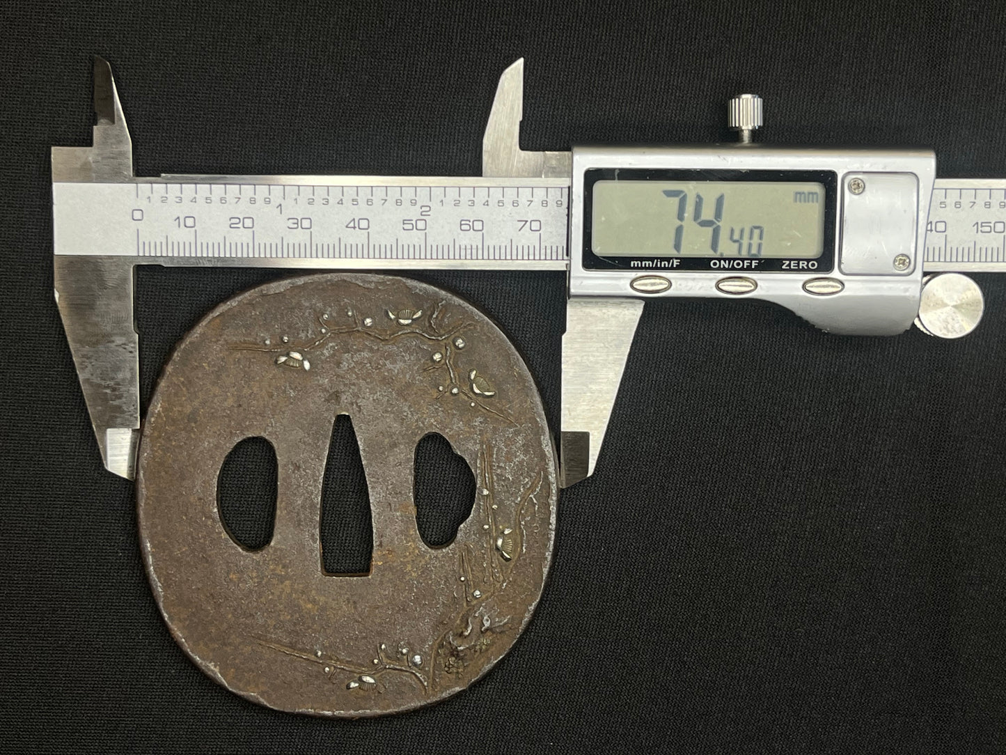 Antique Japanese Tsuba - Iron Handguard #019 Unverified