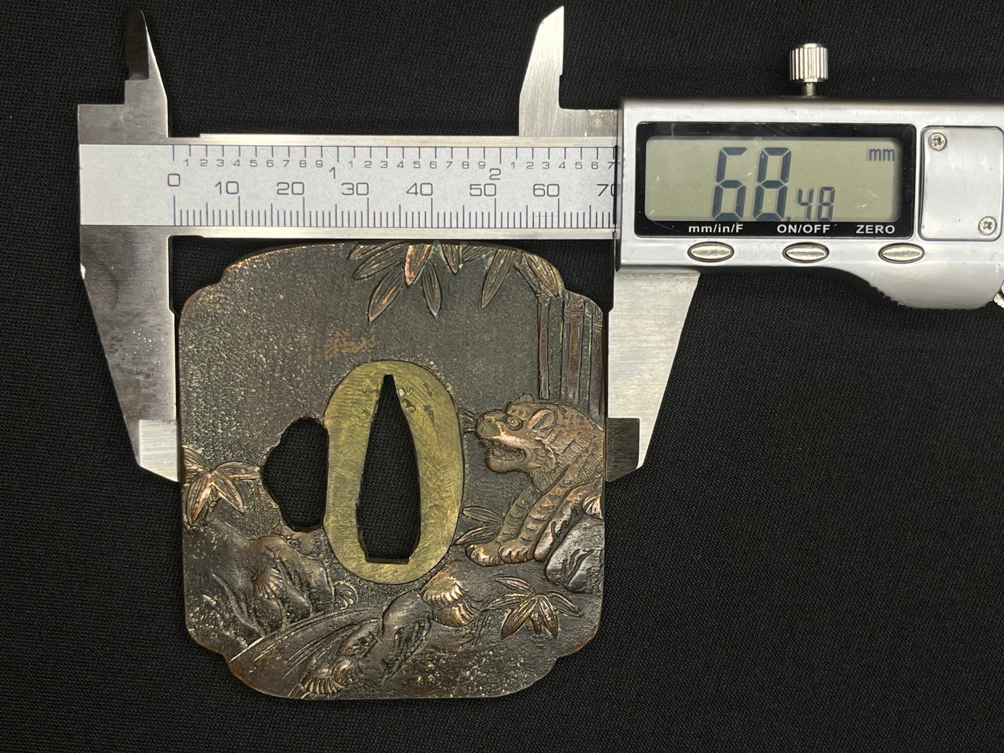 Antique Japanese Tsuba - Iron Handguard #023 Unverified