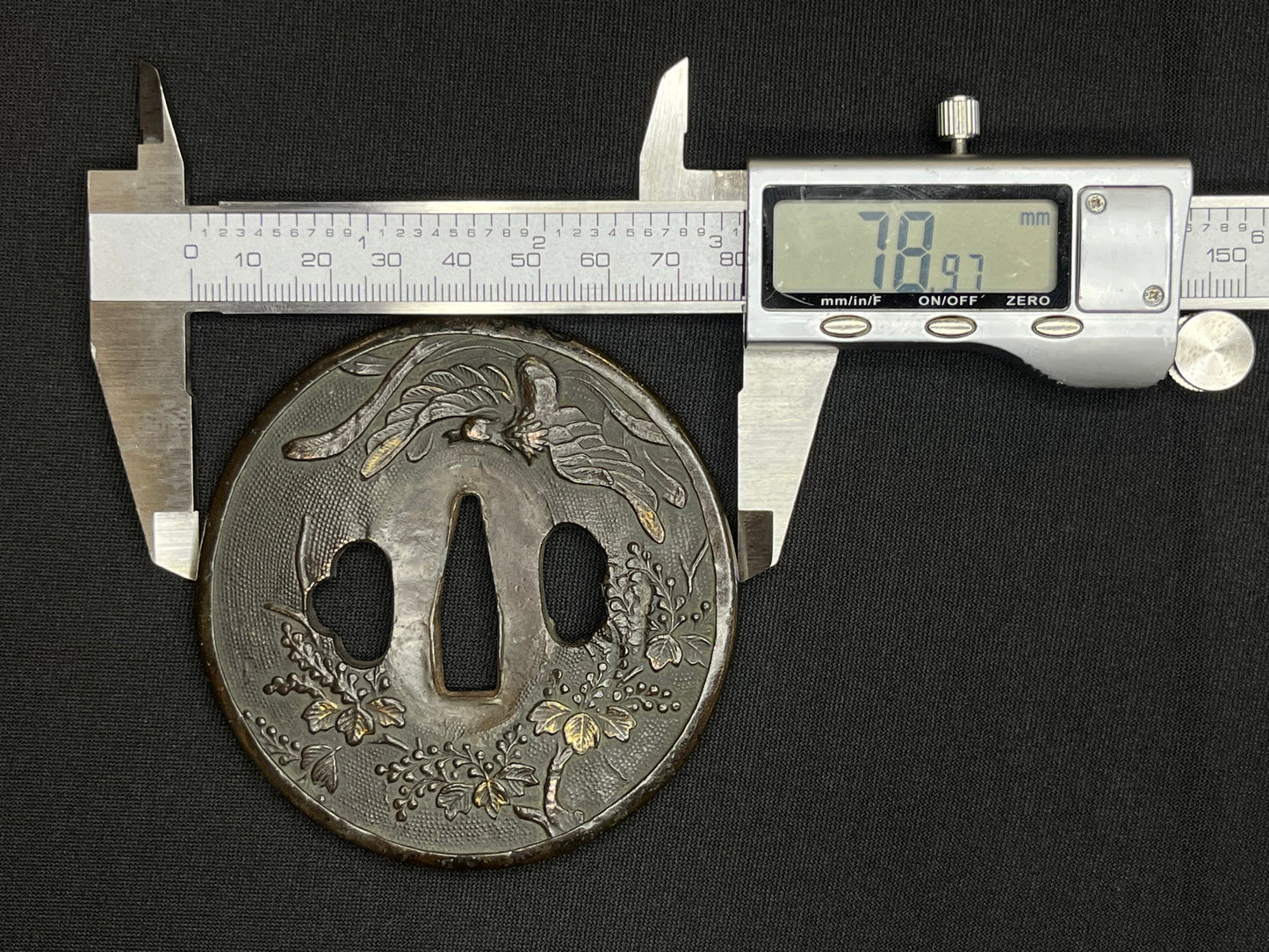 Antique Japanese Tsuba - Iron Handguard #029 Unverified