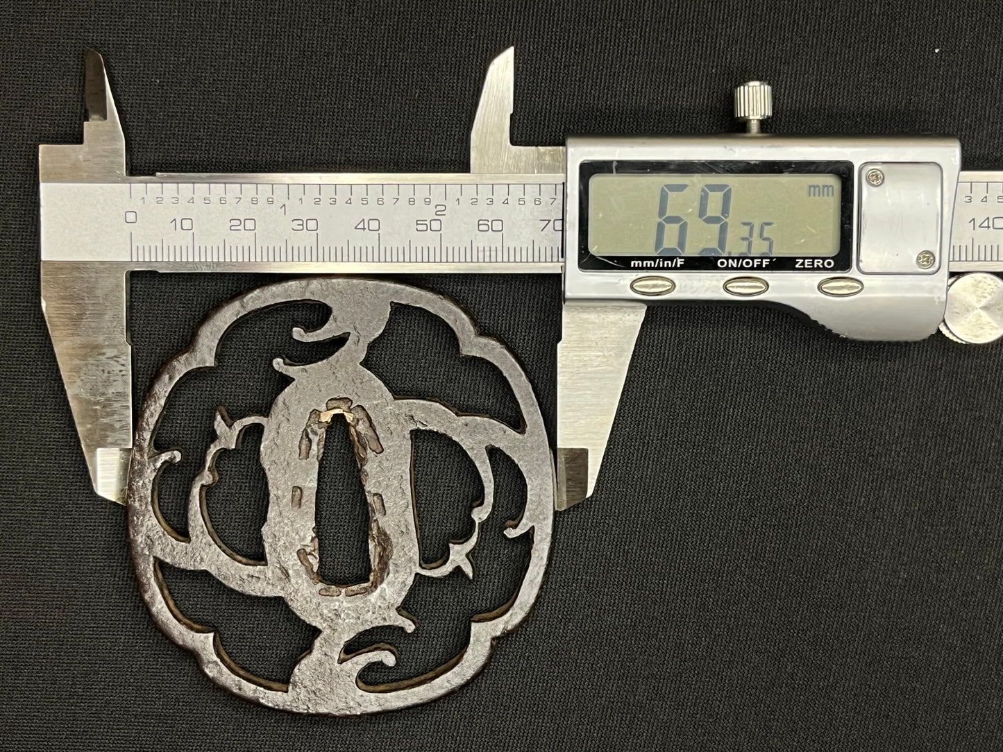 Antique Japanese Tsuba - Iron Handguard #030 Unverified