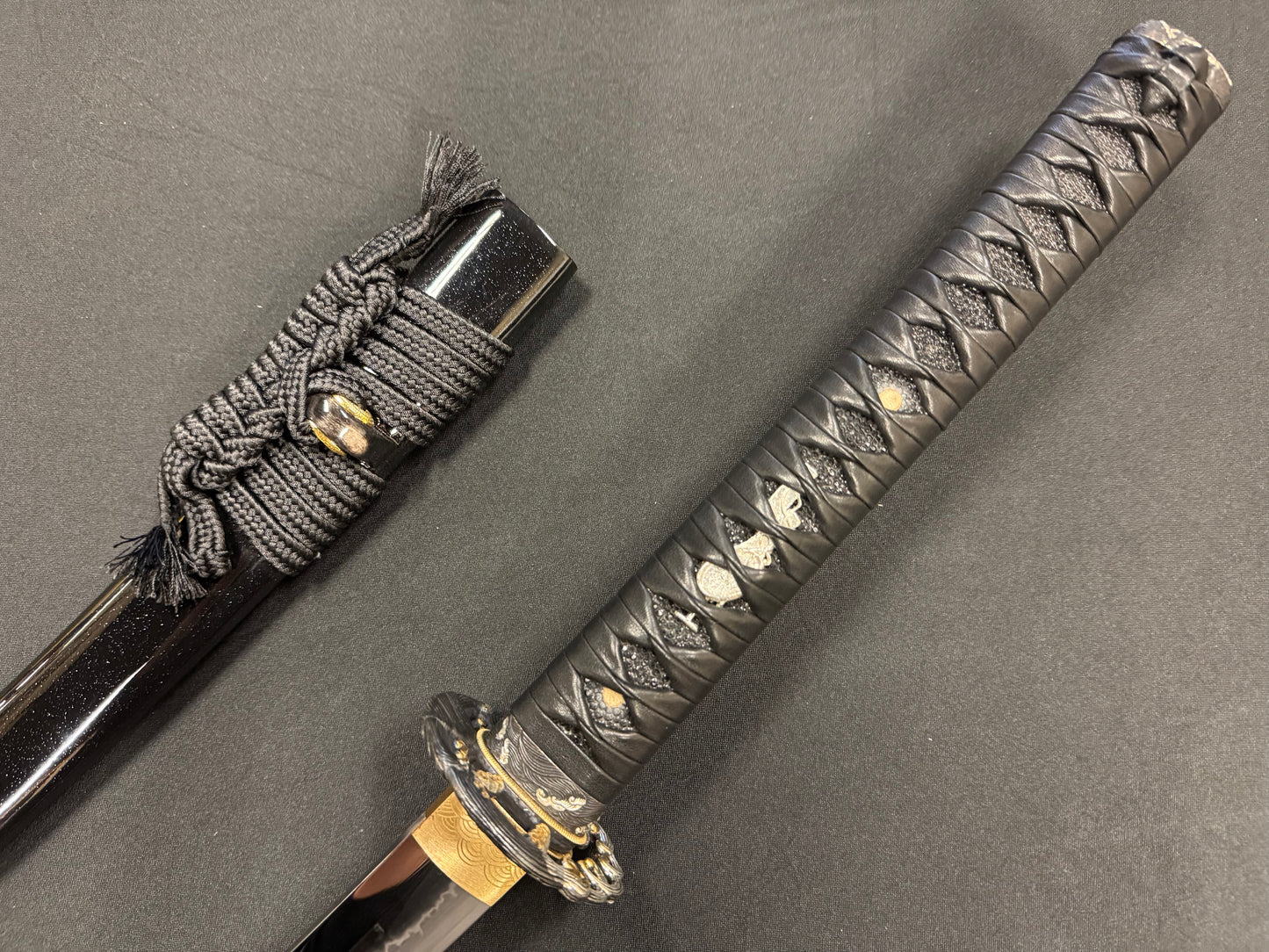 Moritaka Razor Prestige Katana - Dark Eclipse - T10 Clay-Tempered Choji Hamon