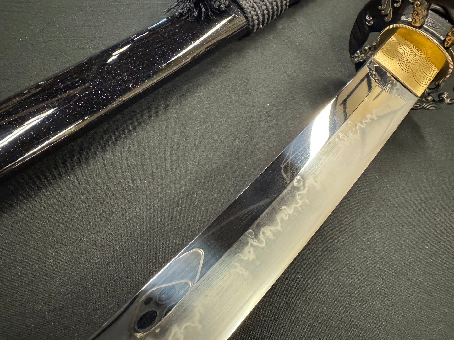 Moritaka Razor Prestige Katana - Dark Eclipse - T10 Clay-Tempered Choji Hamon