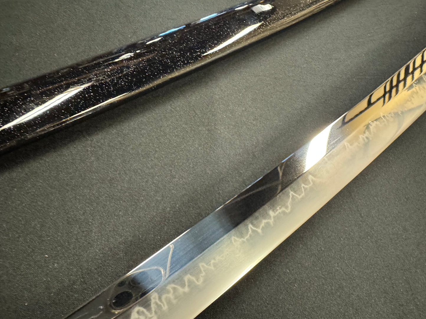 Moritaka Razor Prestige Katana - Dark Eclipse - T10 Clay-Tempered Choji Hamon