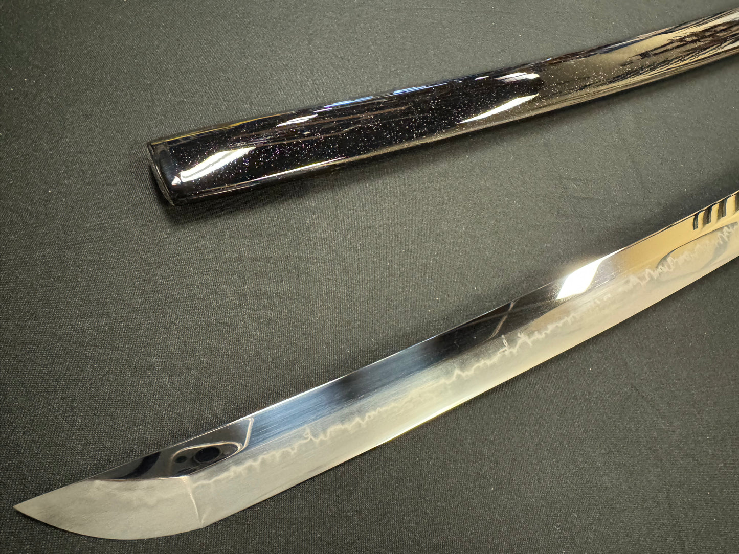 Moritaka Razor Prestige Katana - Dark Eclipse - T10 Clay-Tempered Choji Hamon