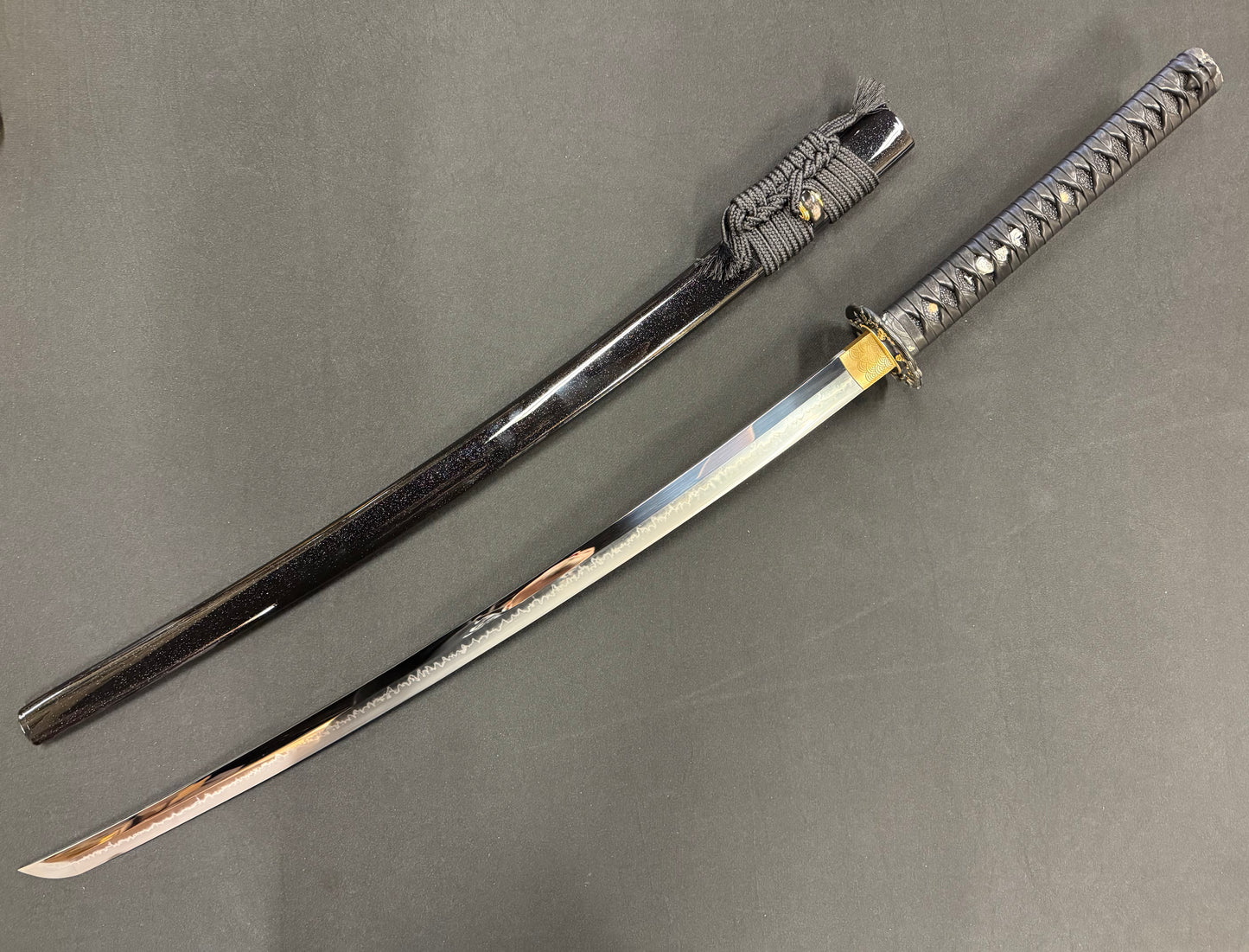 Moritaka Razor Prestige Katana - Dark Eclipse - T10 Clay-Tempered Choji Hamon