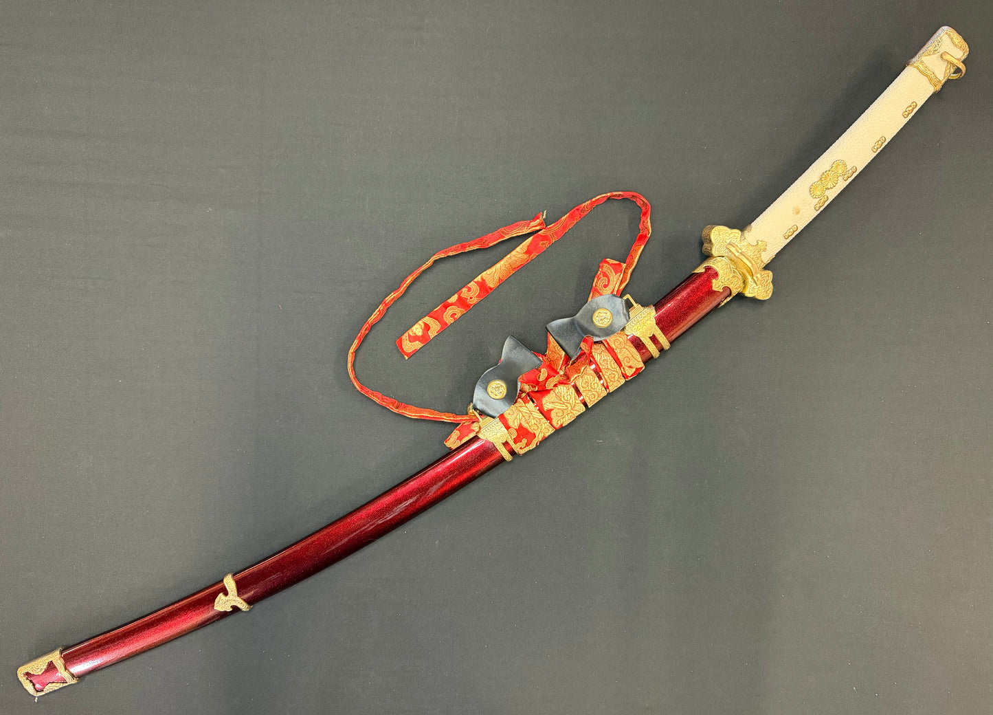 Phoenix Armory Efu Tachi - Crimson Regent Damascus 608