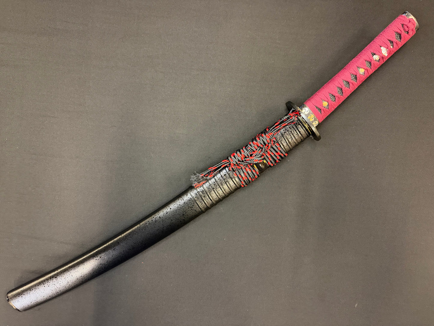 Legacy Steel Reaper Osoraku Wakizashi - Crimson Tiger 1095 Clay Tempered