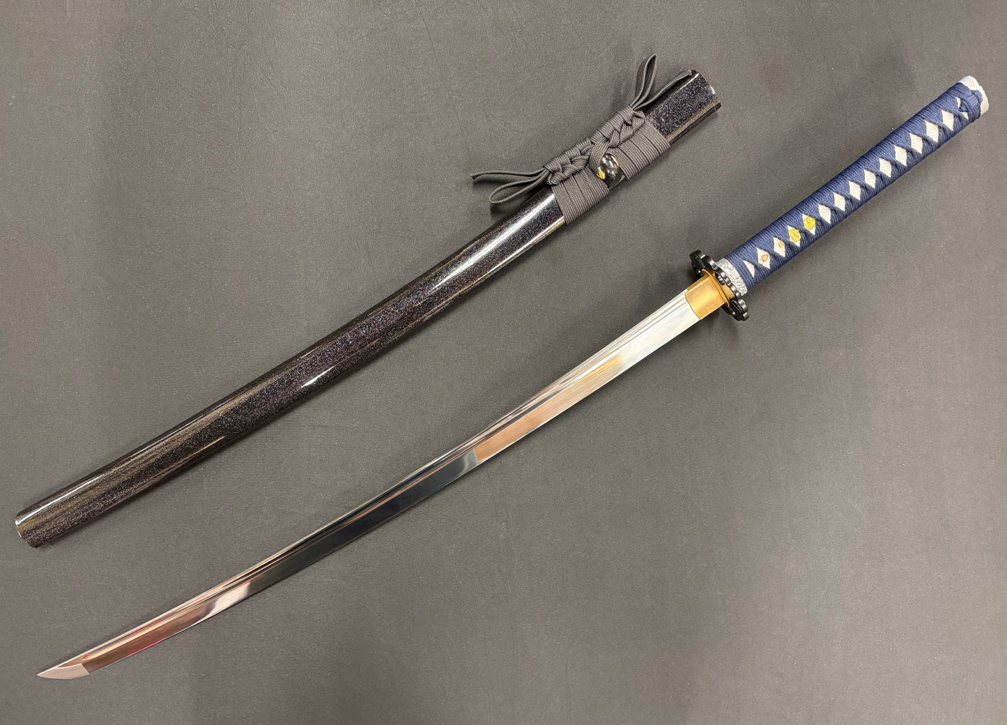 Dragon Spring Katana - Flex Blue Death Chrysanthemum - Mn65