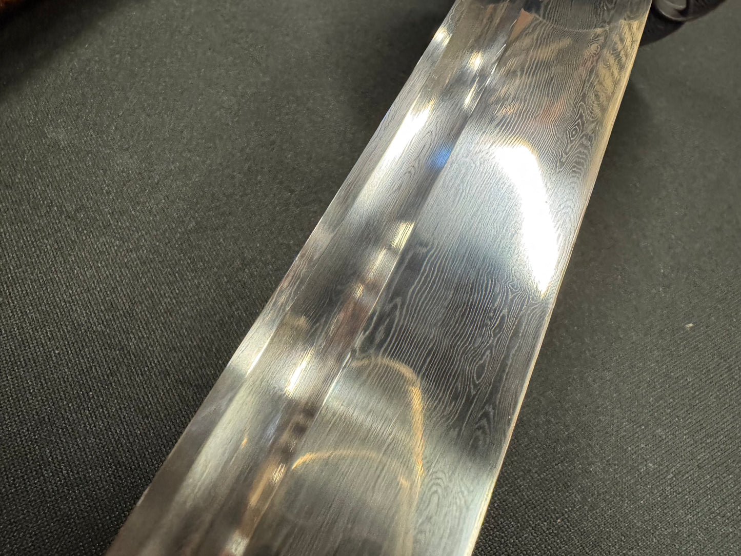 Dragonspring Forge Katana - Golden Oni Damascus Special Edition