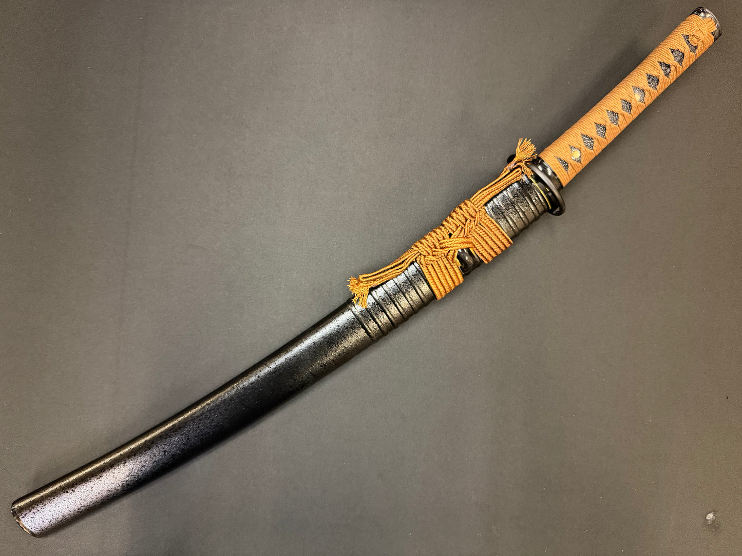 Legacy Steel Reaper Osoraku Wakizashi - Earth Blossom 1095 Clay Tempered
