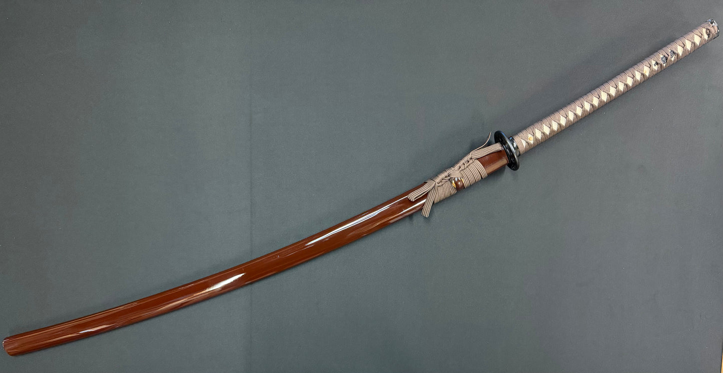 Legacy Blades Nodachi - Swallow's Reach Damascus Bo-hi