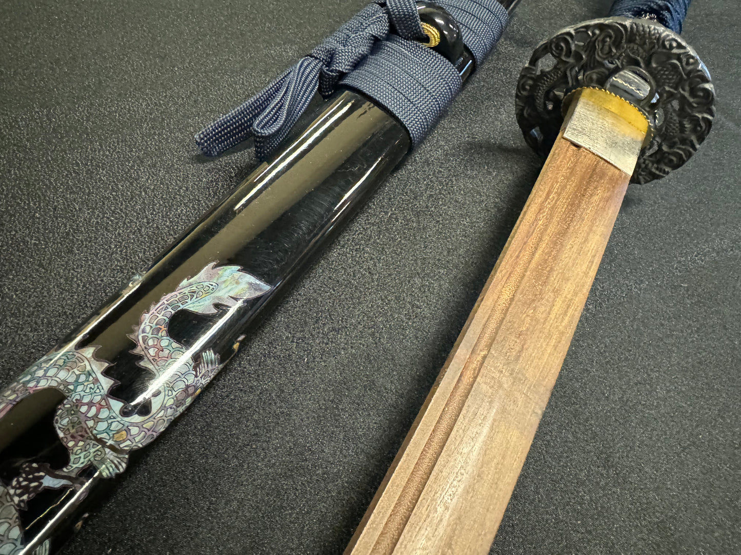 Phoenix Arms Soaring Dragon Wooden Katana Takemitsu