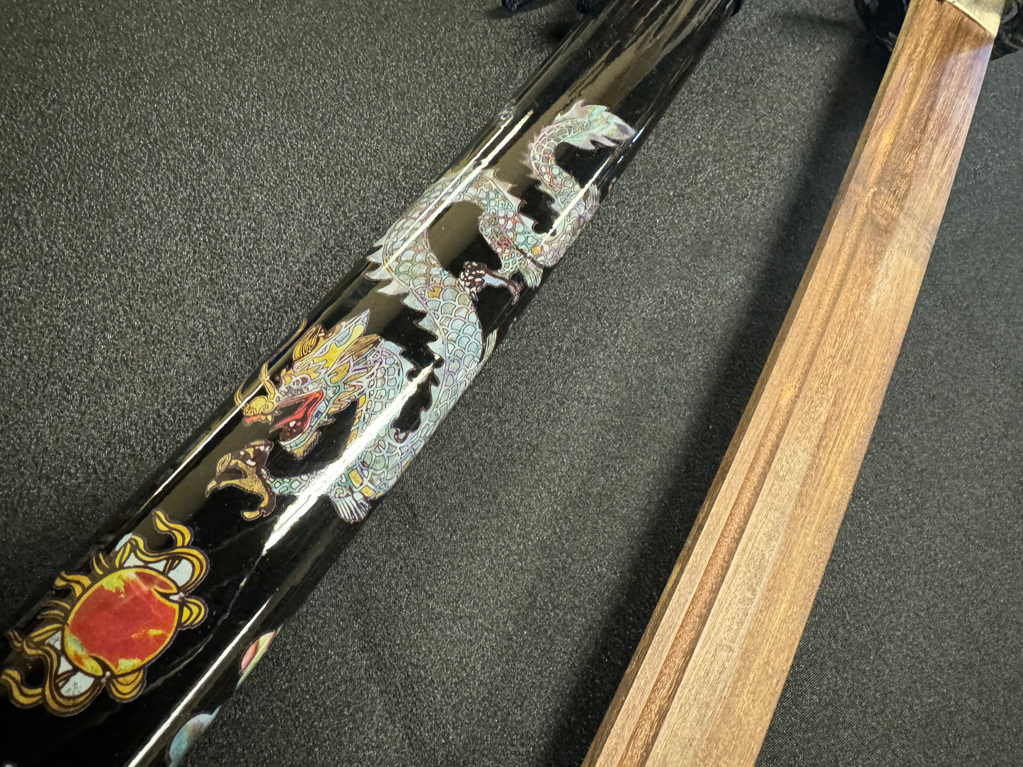 Phoenix Arms Soaring Dragon Wooden Katana Takemitsu